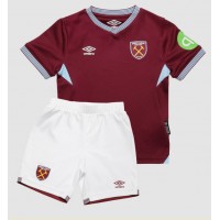 West Ham United Jarrod Bowen #20 Domáci Detský futbalový dres 2025-26 Krátky Rukáv (+ trenírky)